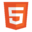 This image shows the icon html